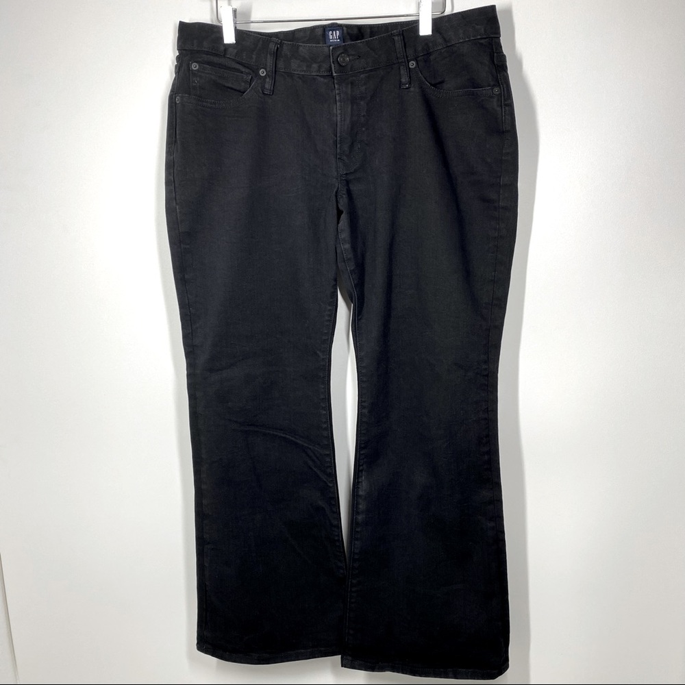 Gap Denim Jeans Petit Long And Lean 14 Black Preloved